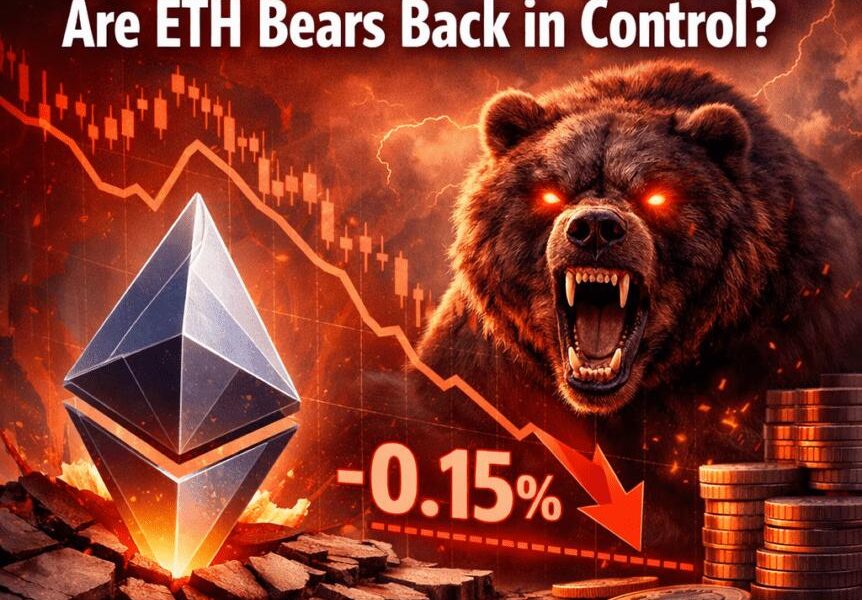 Eth Funding Rate Turns Negative: Are Eth Bears Back In Control?