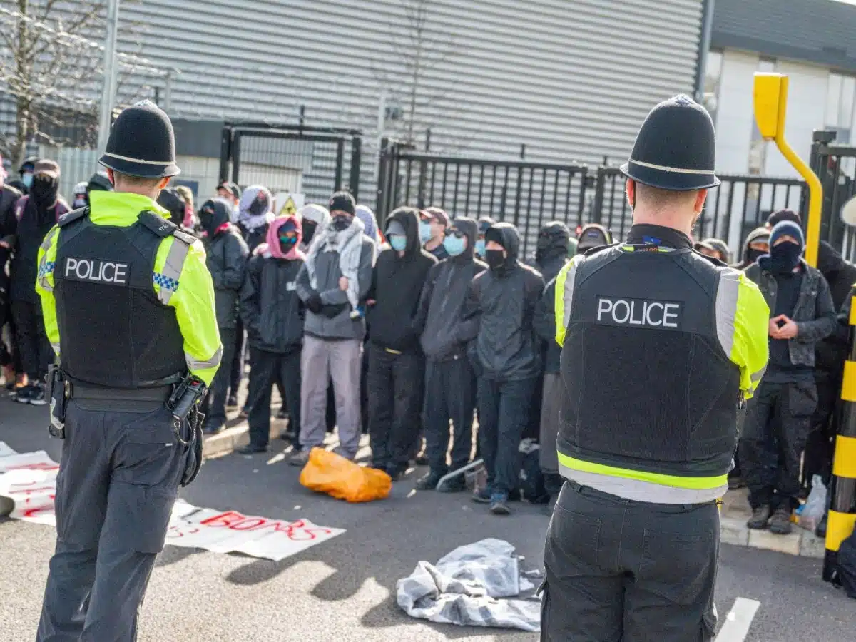 Elbit Systems factory shut down by protesters - again