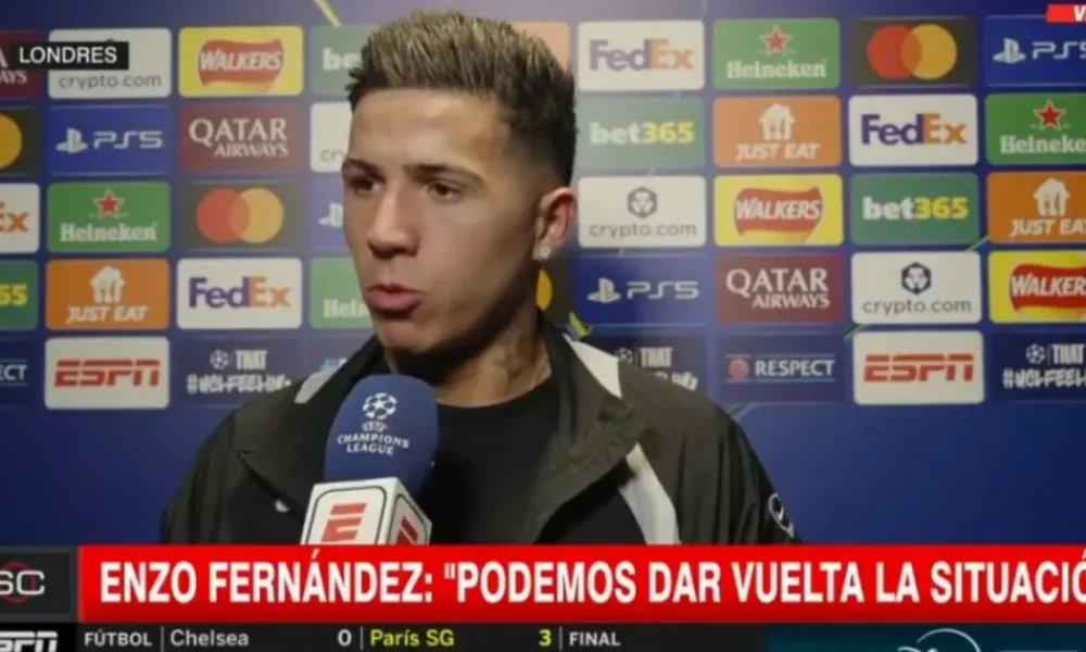 Enzo Fernandez raises doubt over Chelsea future and aims dig at Liam Rosenior after PSG loss | Football