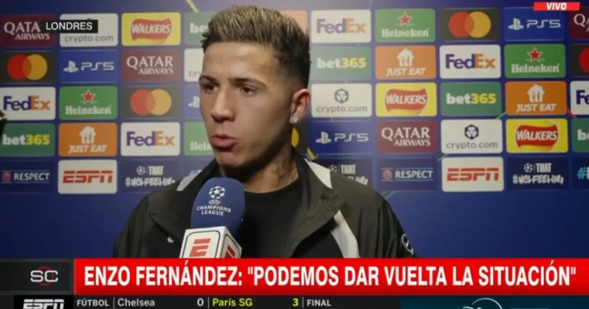 Enzo Fernandez raises doubt over Chelsea future and aims dig at Liam Rosenior after PSG loss | Football