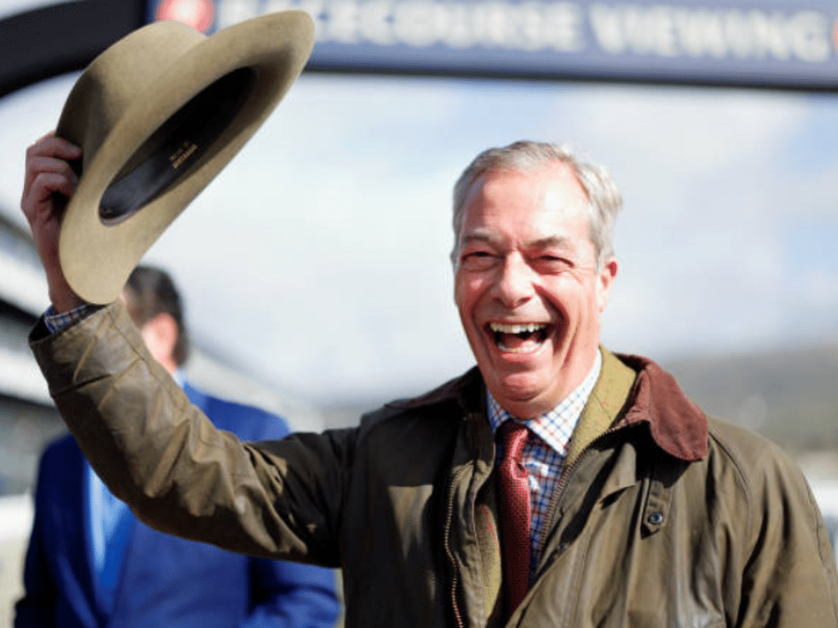 Farage continues crypto grift