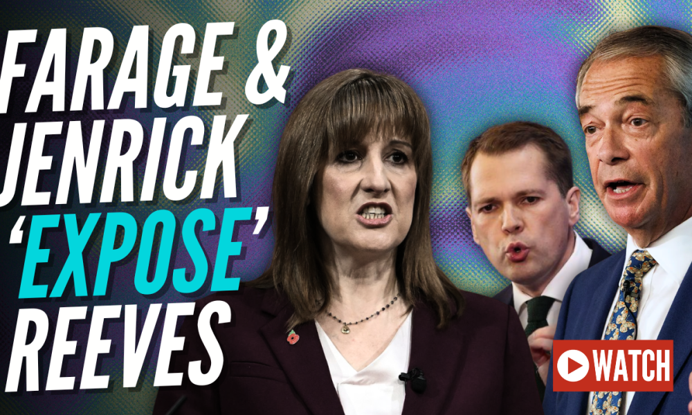 LIVE: Farage and Jenrick Host Westminster Press Conference