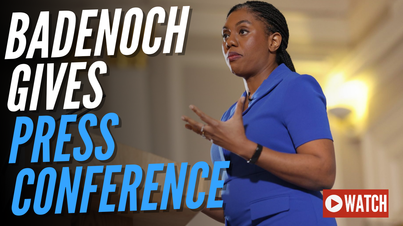 LIVE: Badenoch Gives Speech in Westminster