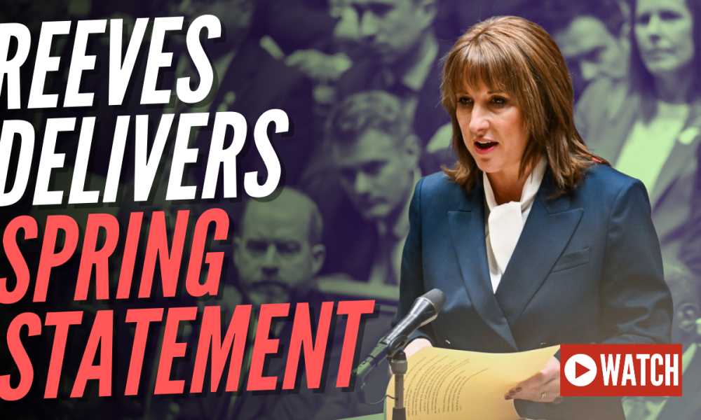 LIVE: Spring Statement 2026