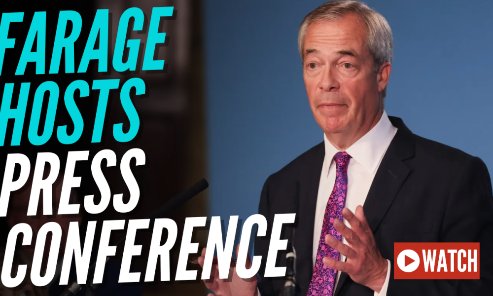 LIVE: Nigel Farage and Laila Cunningham Make ‘Special Announcement’