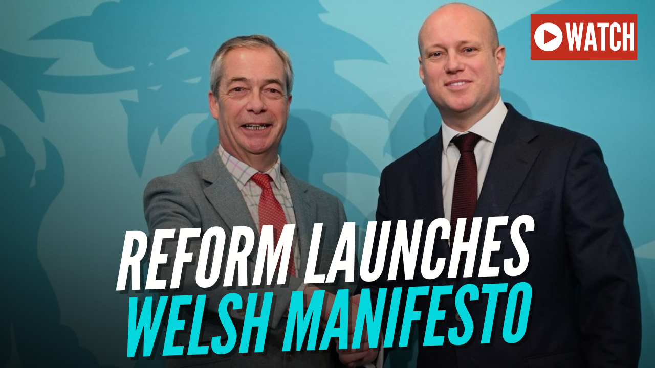 LIVE: Reform Launches Manifesto in Wales
