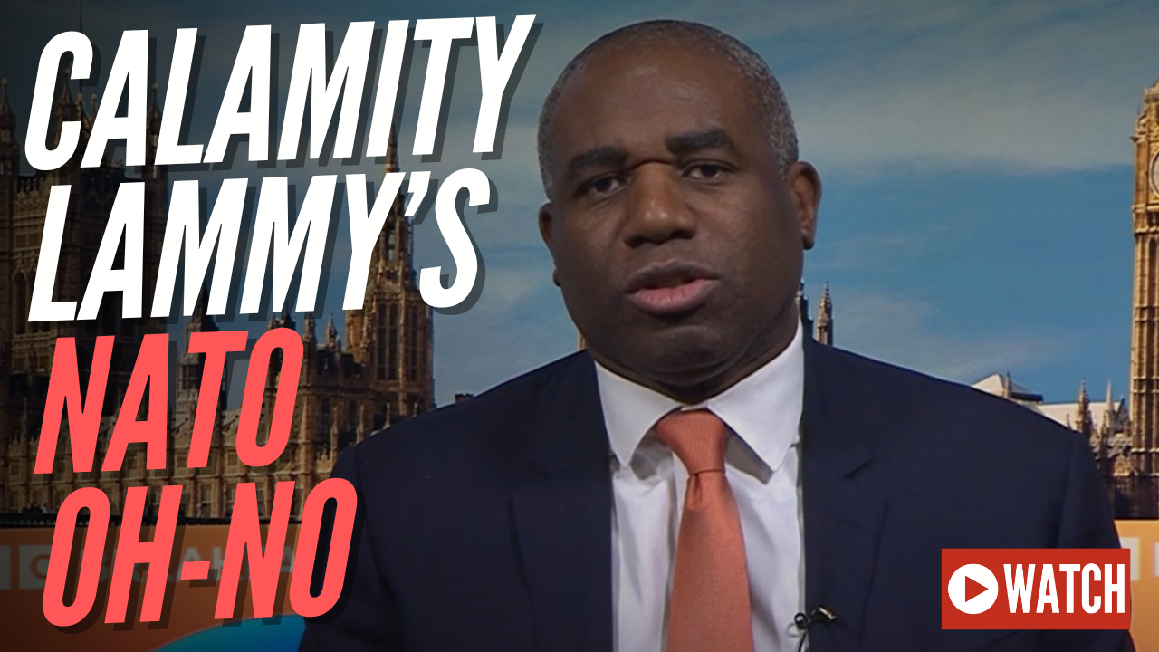 WATCH: Ex-Foreign Secretary Lammy Mistakenly Says Cyprus Is Part of NATO
