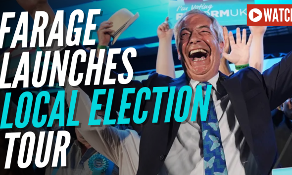 LIVE: Reform Launches Local Election Tour
