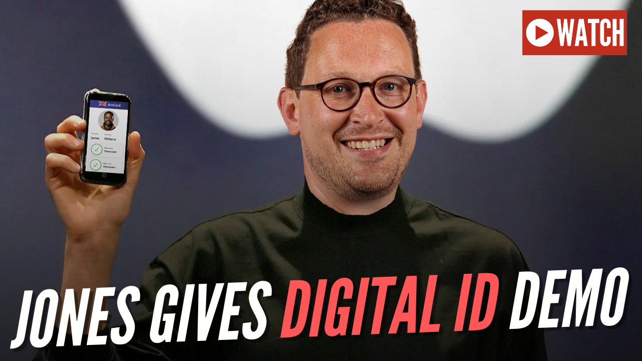 WATCH: Darren Jones Gives Live Demonstration of How StarmerCard Would Work