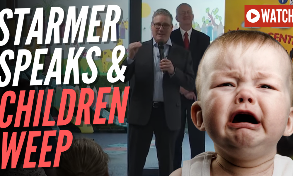 WATCH: Babies Wail During Starmer’s Remarks in Belfast