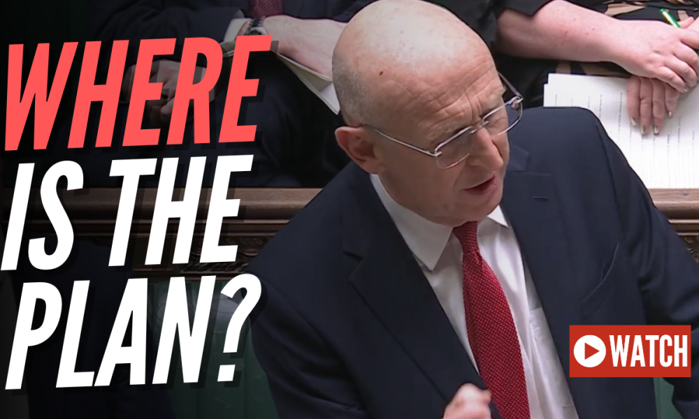 WATCH: Healey Admits Britain’s ‘War Footing’ Defence Investment Plan Still Not Ready