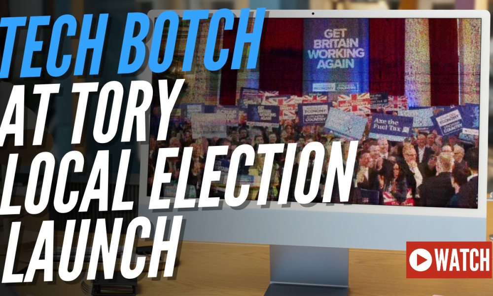 WATCH: Badenoch’s “Best Bits” Montage Fails to Play at Tory Local Election Launch