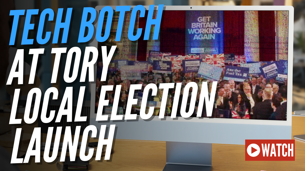 WATCH: Badenoch’s “Best Bits” Montage Fails to Play at Tory Local Election Launch
