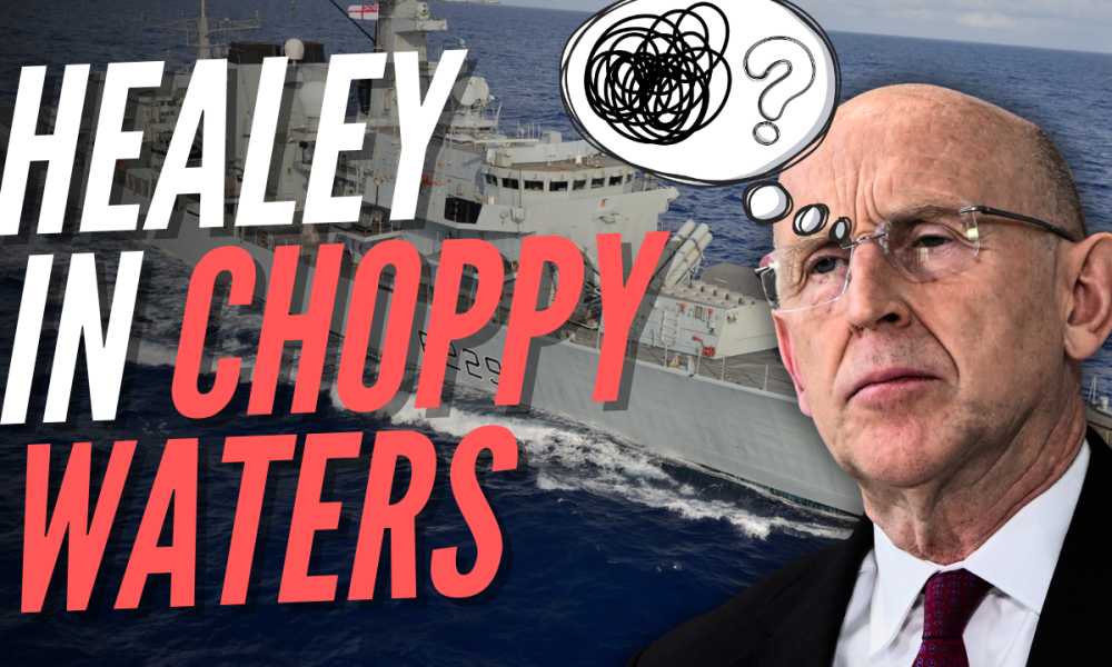 WATCH: Defence Secretary John Healey Unsure How Many Ships Are In Royal Navy