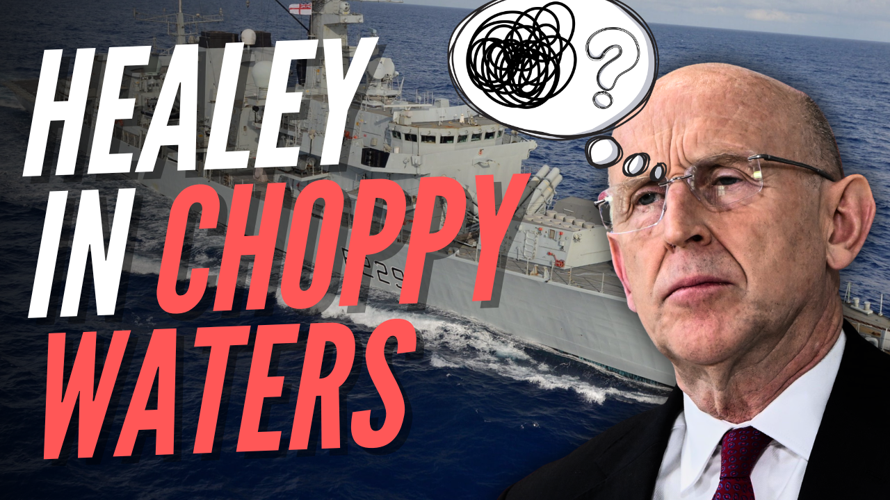 WATCH: Defence Secretary John Healey Unsure How Many Ships Are In Royal Navy