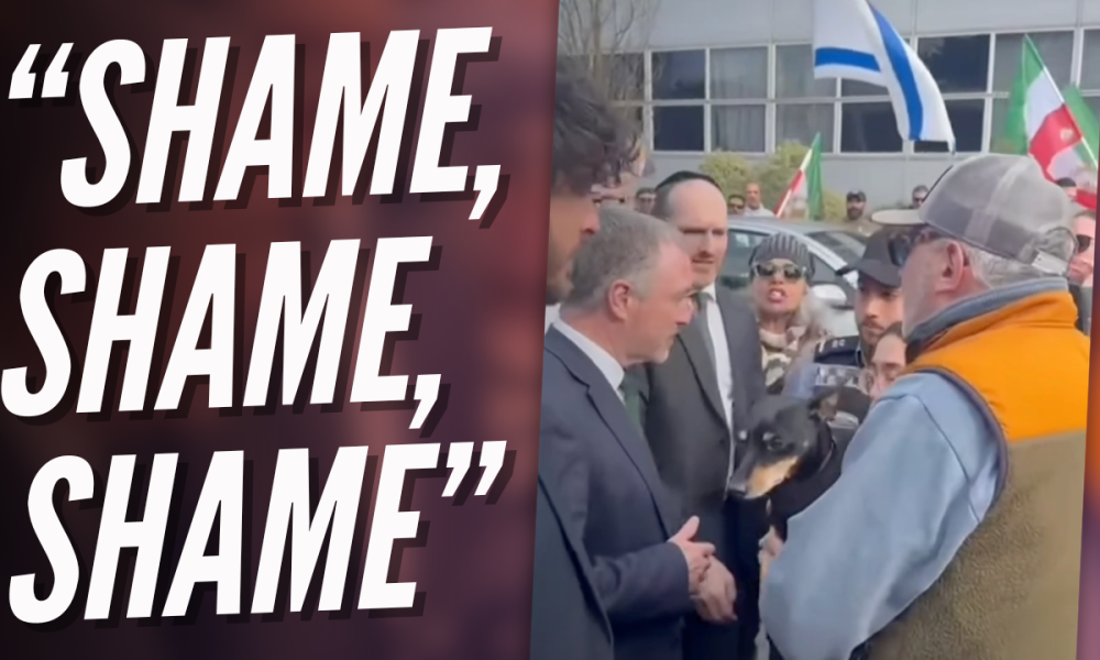 WATCH: Protesters Heckle Steve Reed in Golders Green Over Failure to Proscribe IRGC