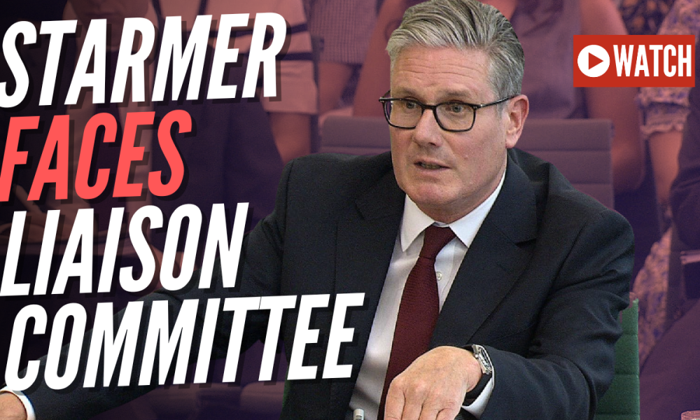 LIVE: Starmer Grilled by MPs in Liaison Committee Meeting