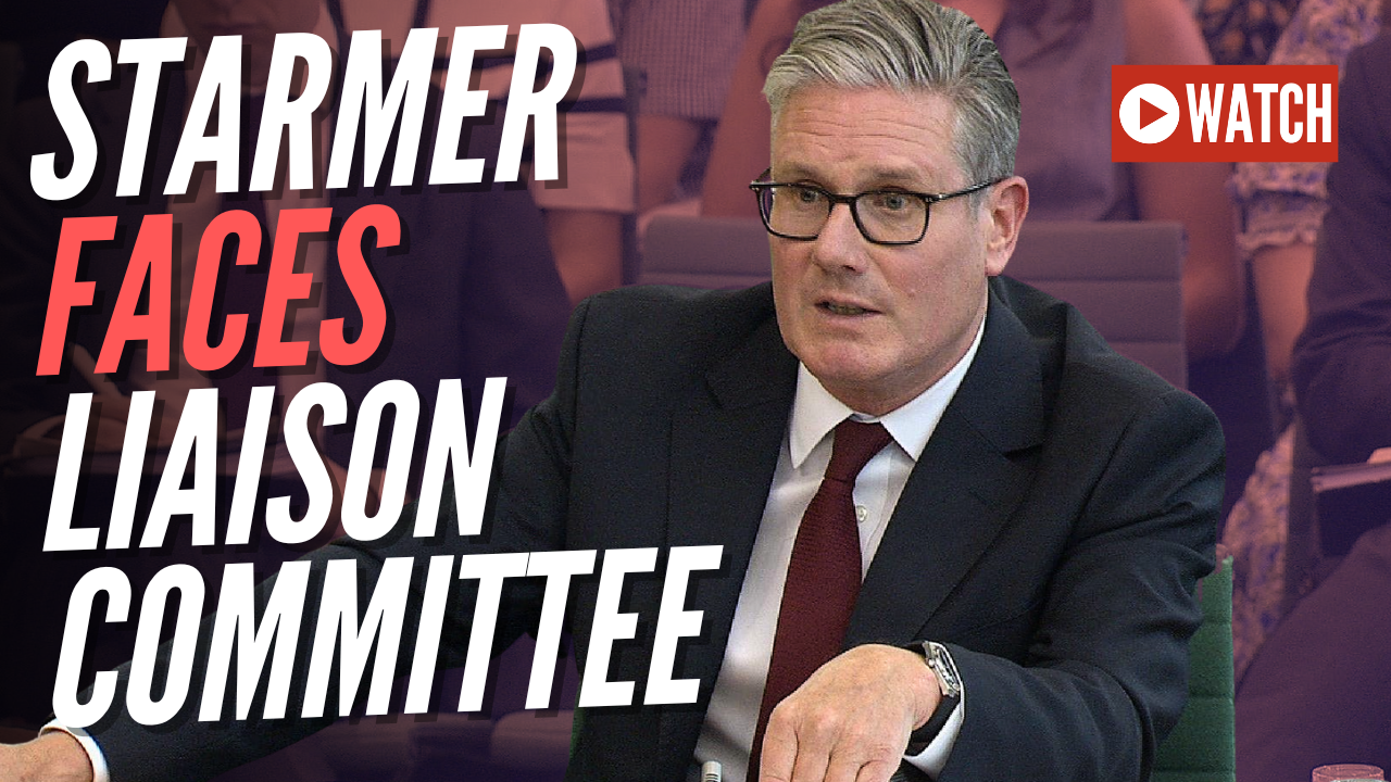 LIVE: Starmer Grilled by MPs in Liaison Committee Meeting