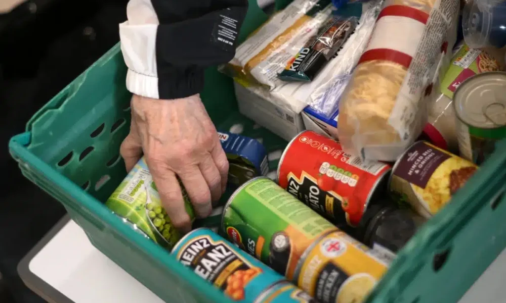 Trussell food banks provided over 2.6 million food parcels in 2025