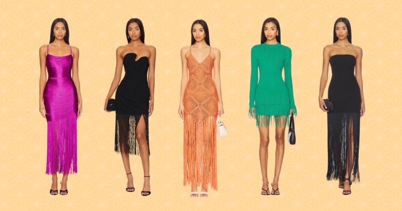 Fringe Hem Dresses