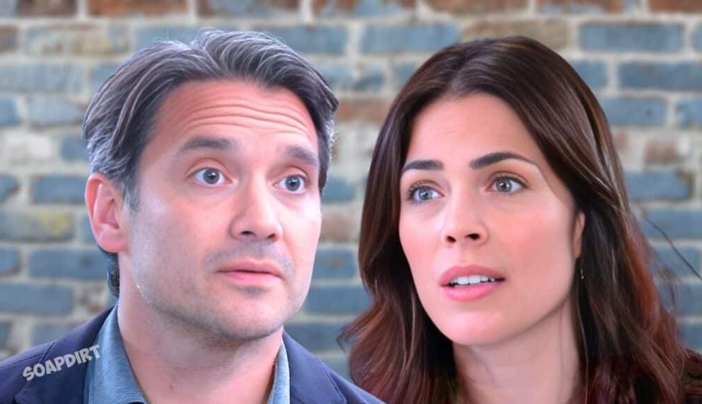 General Hospital: Dante Falconeri (Dominic Zamprogna) - Britt Westbourne (Kelly Thiebaud)