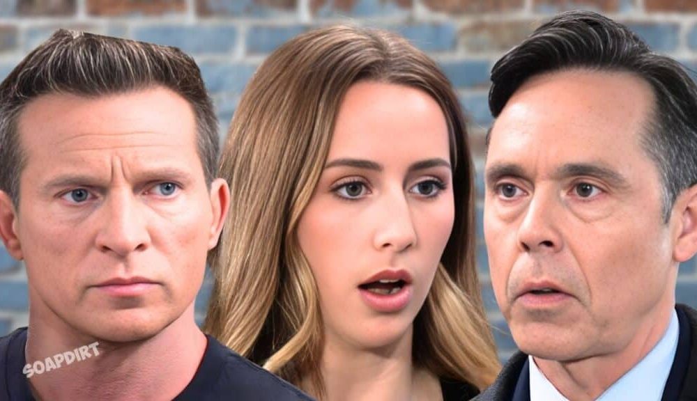 General Hospital: Jason Morgan (Steve Burton) - Britt Westbourne (Kelly Thiebaud) - Ross Cullum (Andrew Hawkes)