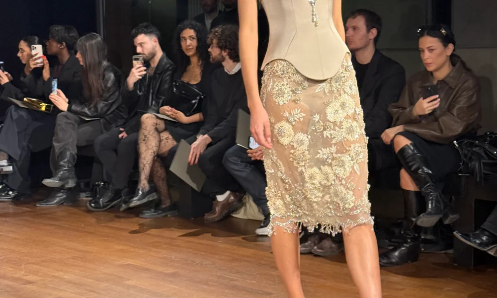 Georges Hobeika Fall 2026 Paris Fashion Week Show Review Lace Feathers And Beaded Evening Glamour IMG 8841