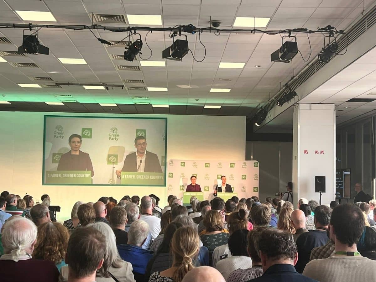 Green Party conference votes AGAINST energy nationalisation