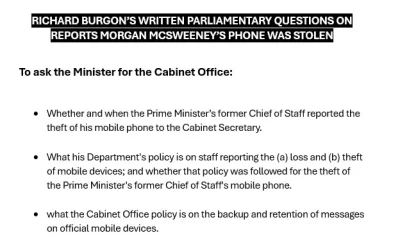 Labour MPs are gunning for 'lying bastard' Morgan McSweeney