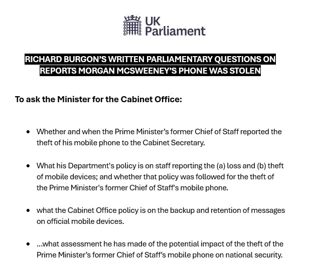 Labour MPs are gunning for 'lying bastard' Morgan McSweeney