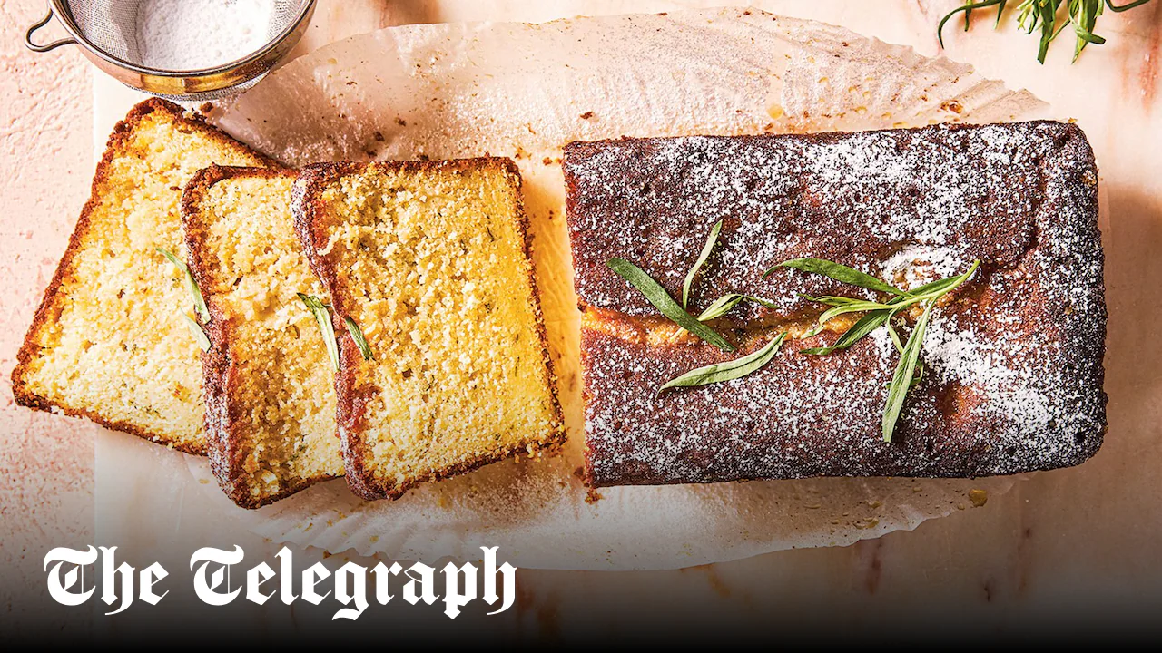 Apple and tarragon loaf cake recipe