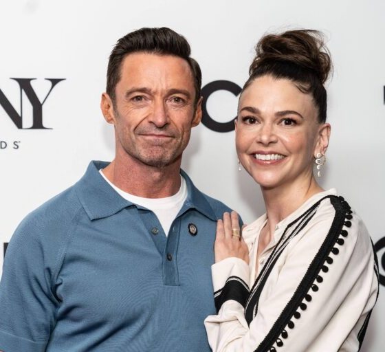Hugh Jackman and Sutton Foster