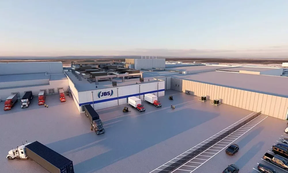 JBS breaks ground on beef plant