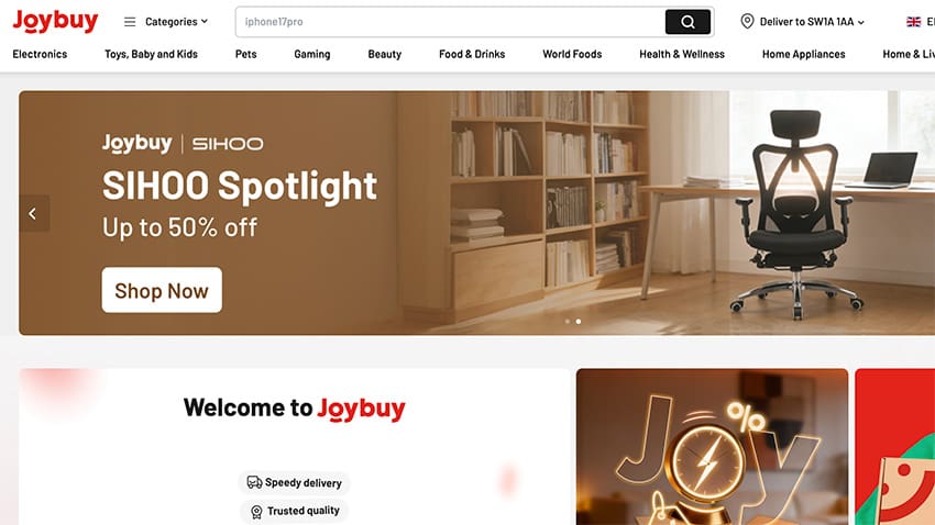 JD.com launches Joybuy in UK to rival Amazon with same-day delivery
