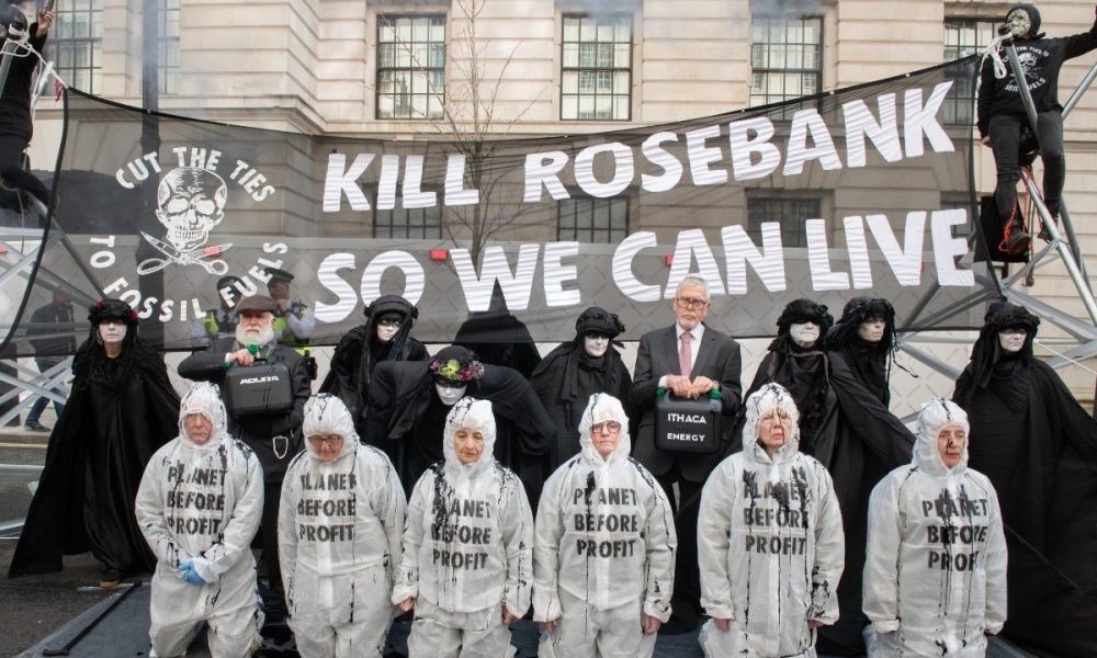 Climate activists demand Miliband kills off Rosebank oil and gas project