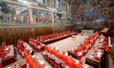 Cardinal found with phone during secret conclave to elect Pope Leo, book says