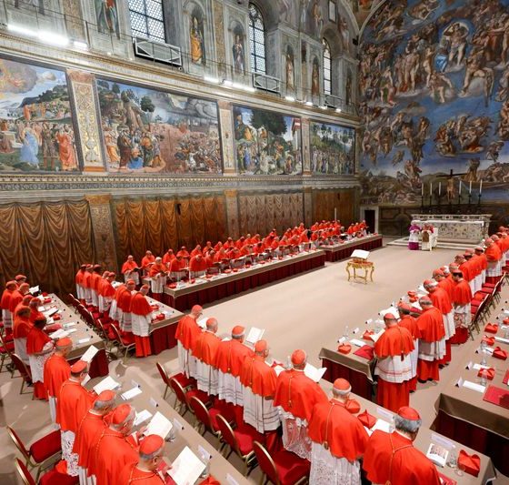 Cardinal found with phone during secret conclave to elect Pope Leo, book says