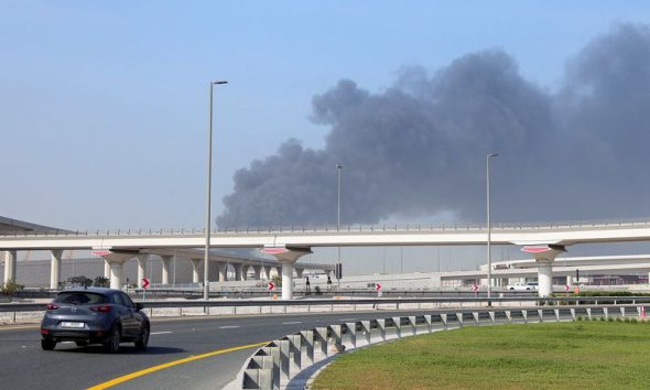 Waves of blasts heard over Dubai, Doha for second day, witnesses say