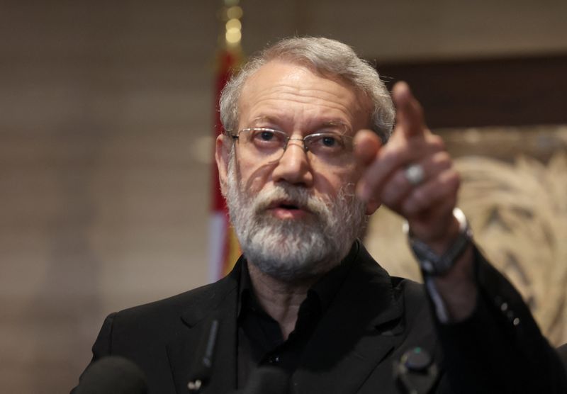 In Khamenei’s absence, pragmatist Larijani  emerges as power broker in Iran