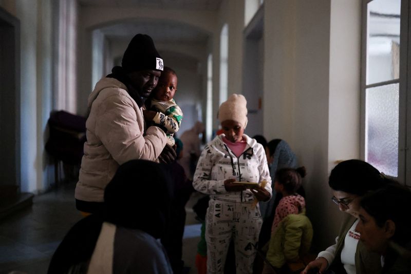 Refugees, migrants in Lebanon find rare sanctuary from Israeli strikes in Beirut church