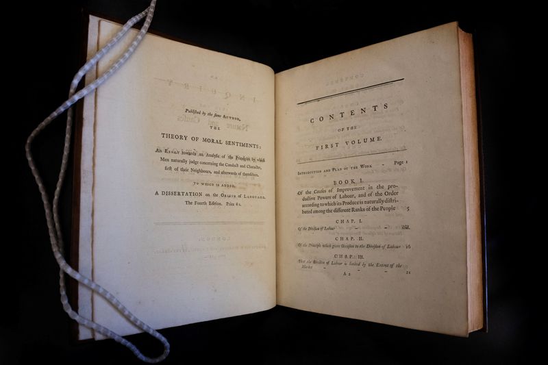 Factbox-Selected quotes from Adam Smith’s ’Wealth of Nations’