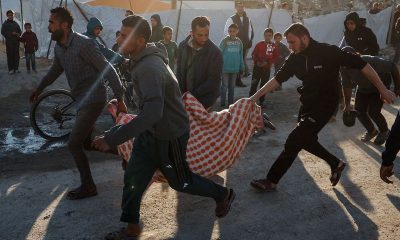 Israeli strike kills three Palestinians in Gaza City, medics say