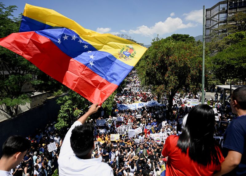 Venezuela’s students reclaim the streets after years of oppression
