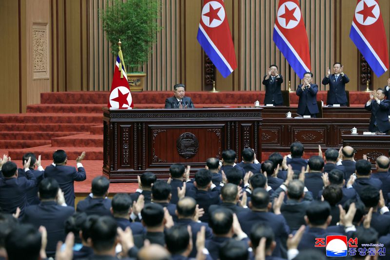 Kim Jong Un says North Korea’s nuclear status is irreversible, threatens South