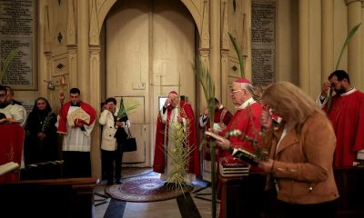 Israeli police block Catholic cardinal from Jerusalem’s Holy Sepulchre on Palm Sunday