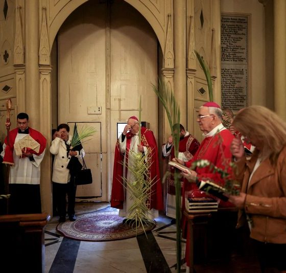 Israeli police block Catholic cardinal from Jerusalem’s Holy Sepulchre on Palm Sunday