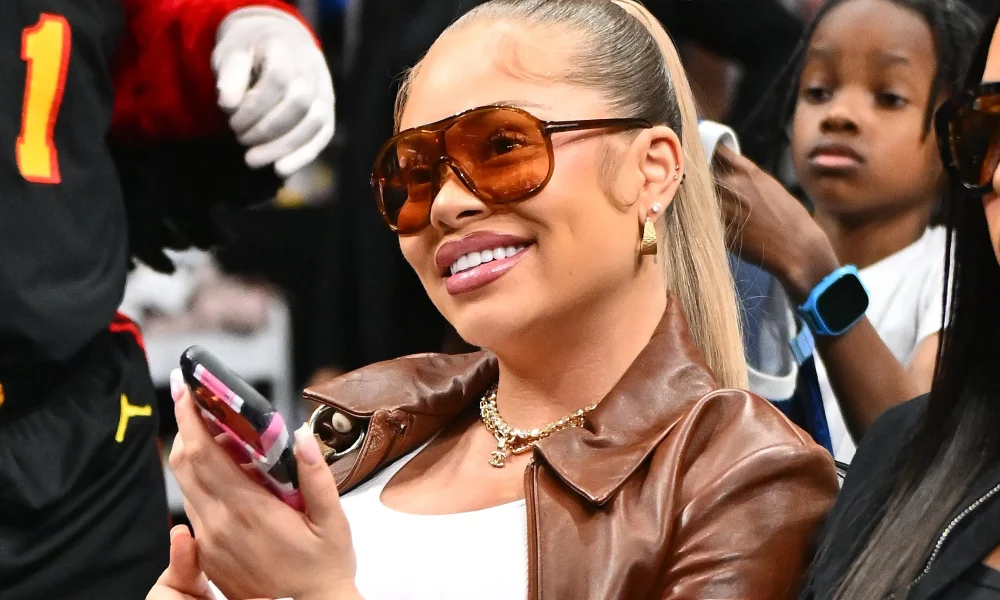 Latto Flexes Her Maternity Style Courtside With Sister Brooklyn Nikole At Atlanta Hawks Game