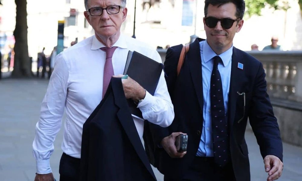 Mandelson 'released from bail conditions'