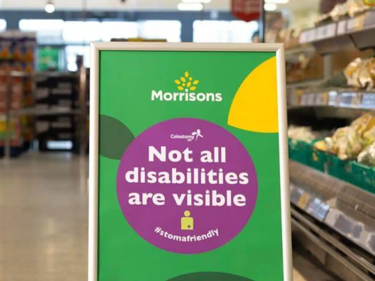 Morrisons becomes first supermarket to make all its accessible toilets stoma-friendly