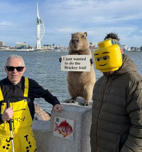 Bricksy Trail Gosport - created by Level Up Gosport in collaboration with Bricksy & Mr Dot.